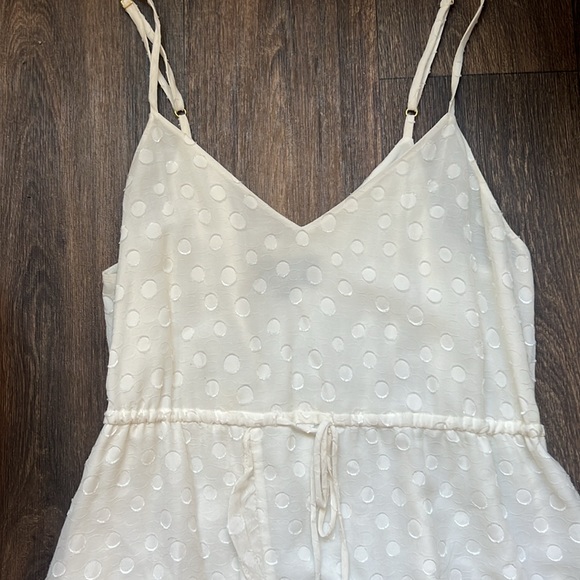 FiveSeventyFive Polka Dot White Dress - Picture 2 of 6